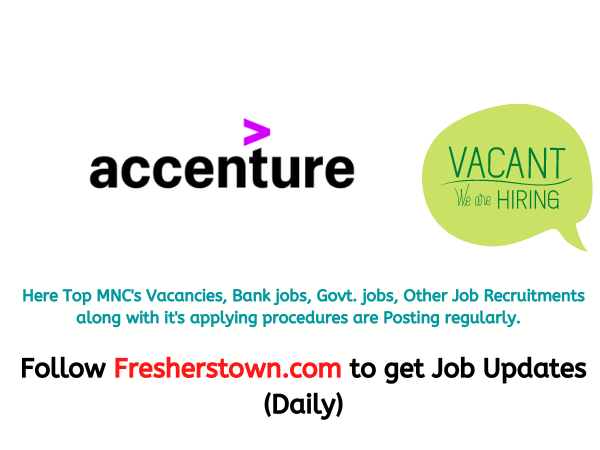 Accenture Freshers Off Campus Drive