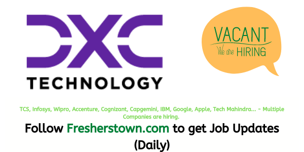 DXC Technology Off Campus drive 2022 Fresherstown