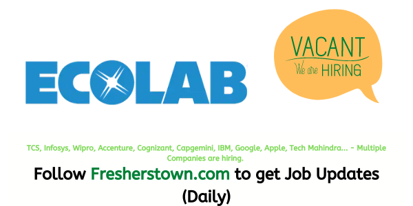 Ecolab Off Campus drive Fresherstown