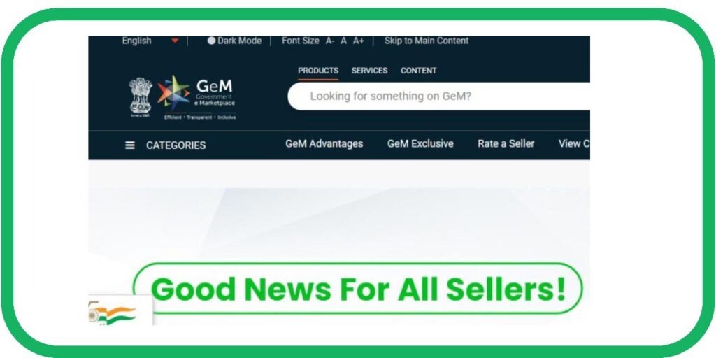 GeM Portal: Registration & Login @ gem.gov.in for Buyer/Seller, Tender
