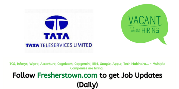 Tata Teleservices Off Campus Drive